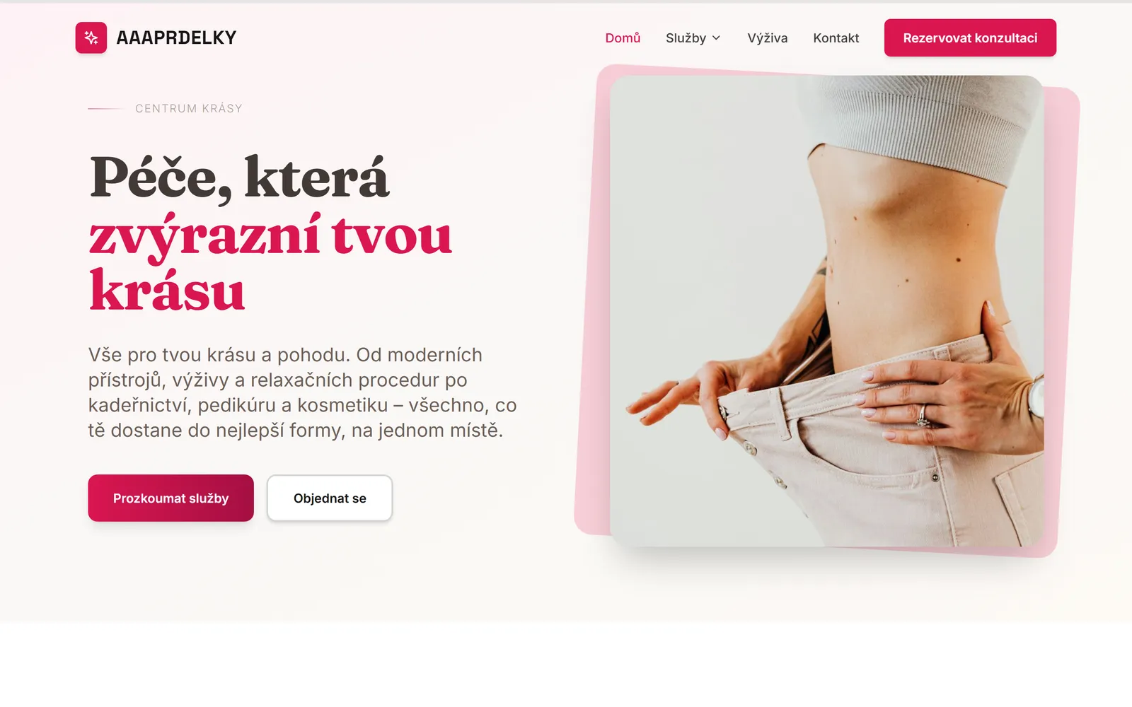 AAAPRDELKY - náhled webu