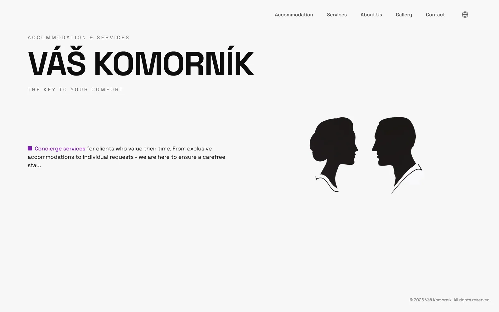 Váš Komorník - web na míru od Lafaga